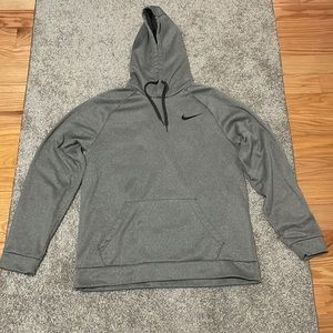 Grey Nike Dri-Fit Hoodie